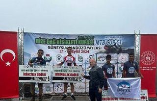 Kayserili sporcular Rize’den 3 madalya ile döndü