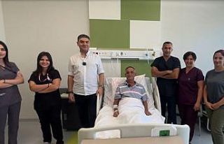 Manisa Şehir Hastanesi’nde ilk kez hastanın daralan...