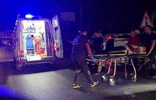 Motosiklete çarpmamak için direksiyonu kırınca...