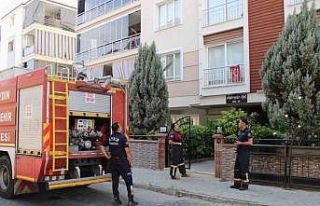 Ocakta tutuşan yağ ekipleri harekete geçirdi