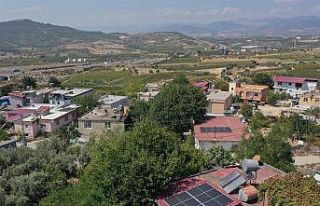 Orman köylüleri elektrik enerjilerini güneşten...