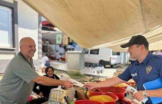 Polisler KADES’i tanıtmaya devam ediyor