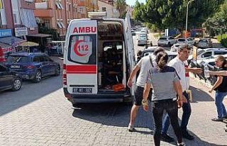 Rampa aşağı hareket eden aracı durdurmak isterken...