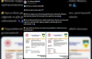 Sakarya’da fırtına ve sağanak yağış uyarısı