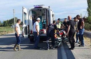 Tavşanlı’da traktör ile motosiklet çarpıştı:...