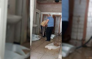 Umumi tuvalette bağırsak temizliği cezasız kalmadı