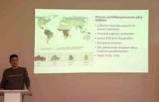 78. Orman Fakültesi konferanslar serisi gerçekleştirildi