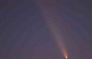 80 bin yılda bir görülen kuyruklu yıldız Lüleburgaz’da...