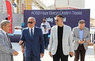 Adana OSB’de İkinci Beton Santrali Hizmete Girdi
