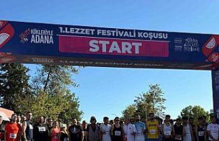 Adana’da Lezzet Festivali Koşusu yapıldı