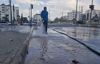 Adıyaman’daki cadde ve sokaklarda temizlik seferberliği