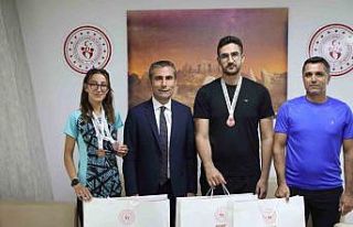 Adıyamanlı sporcular dereceyle döndü