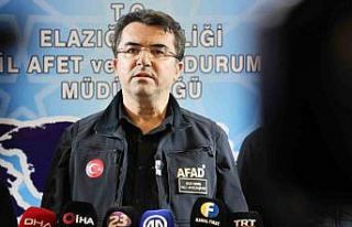AFAD Başkanı Memiş: "Malatya’da 2, Elazığ’da...