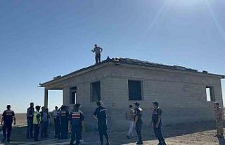 Aksaray’da kaçak yapılaşmada olaylı yıkım