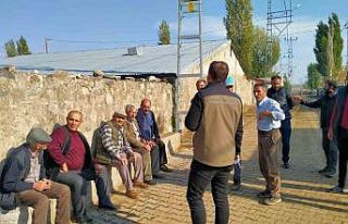 Akyaka’da tarla faresiyle mücadele bilgilendirme...