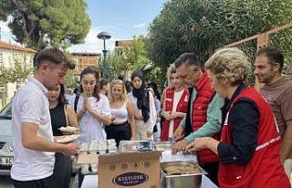 Alaşehir Kızılay’dan öğrencilere tanıtım...