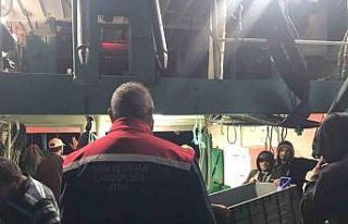 Altınkum iskelesinde ‘Hamsi’ denetimi yapıldı