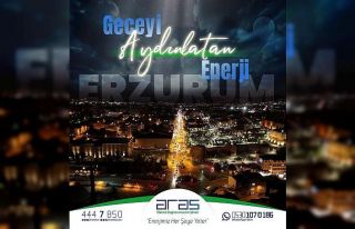 Aras elektrik şehri aydınlatıyor