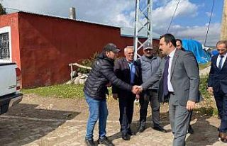 Arpaçay Kaymakamı Akköz, köylerde yapılan çalışmaları...