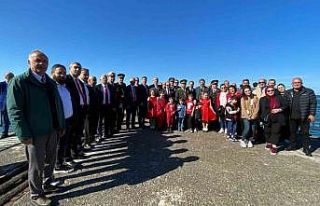 Artvin’de Cumhuriyet coşkusu denizde yaşandı