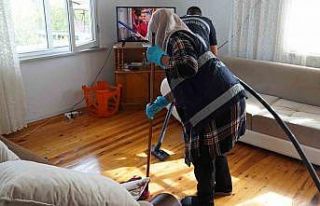 Atakum’dan 200 aileye evde destek