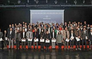 Atatürk Üniversitesi’nde bilimsel teşvik töreni...