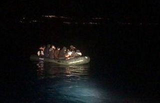 Ayvacık açıklarında 22 kaçak göçmen kurtarıldı