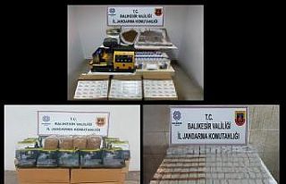 Balıkesir İl Jandarma Komutanlığı’ndan kaçakçılık...