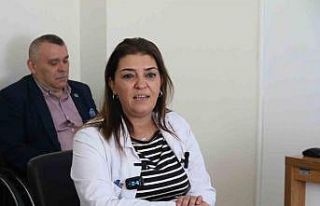 Başhekim Gamze Akın Mumcu, Yunus Emre Devlet Hastanesinin...