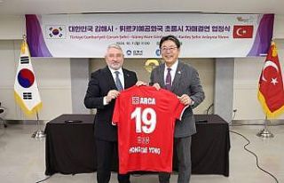 Başkan Aşgın’dan, Hong Tae-Yong’a Çorum FK...