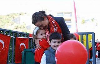 Başkan Ceritoğlu Sengel, Şen Çocuk Atölyesini...