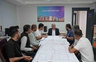 Başkan Hallaç, Kent Bilgi Sistemi çalışmalarını...