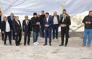 Başkan Şerifoğulları, Salkaya köyünde incelemelerde...