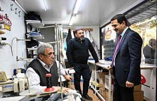 Başkan Taşkın Kanalboyu esnafıyla buluştu