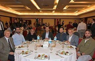 Başkan Zeyrek basın mensuplarıyla buluştu