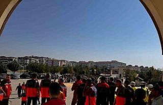 Batman’da deprem tatbikatı ile farkındalık artırıldı