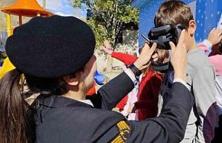 Bayburt jandarmasından ’Cumhuriyetin Çocuklarına’...