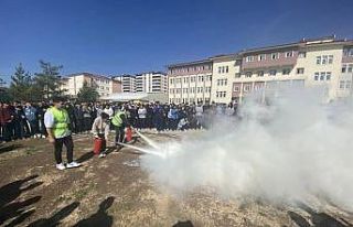 Bayburt’ta afet eğitimi ve tatbikat gerçekleştirildi