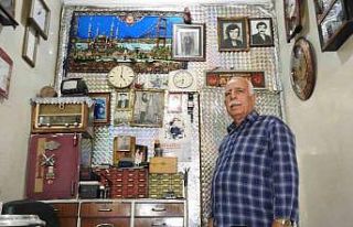 Beş metrekarelik dükkanında 60 yıldır zamana...
