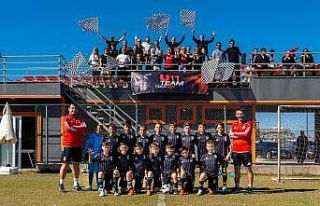 Beşiktaş U-11 Takımı’nın kalecisi Doruk Subaşıoğlu...