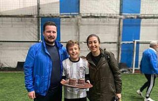 Bilecik’te 13 yaşındaki gelecek vaat eden kaleci...