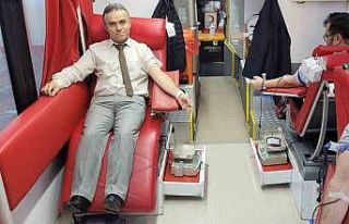 Bilecik’te duyarlı 40 kişi kan bağışında bulundu