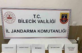 Bilecik’te düzenlenen uyuşturucu operasyonunda...