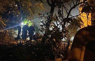 Binanın bahçesinde oğlu tarafından ölü bulundu