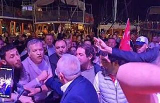 Bodrum’da 29 Ekim kutlamasında gerginlik