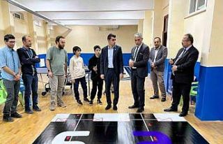 Bozkır’da yarışmaya katılacak robotlar hazır