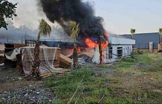 Bungalov tesislerinin yanında yapımı devam eden...