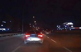 Bursa’da şerit ihlali böyle kaza getirdi...