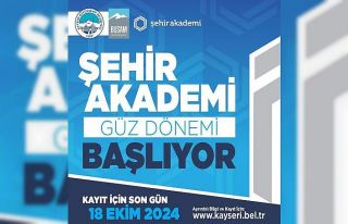 BÜSAM Şehir akademisi 2024 Güz Dönemi kayıtları...