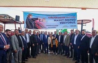 Büyükşehir, çiftçilere ücretsiz akaryakıt dağıtımına...